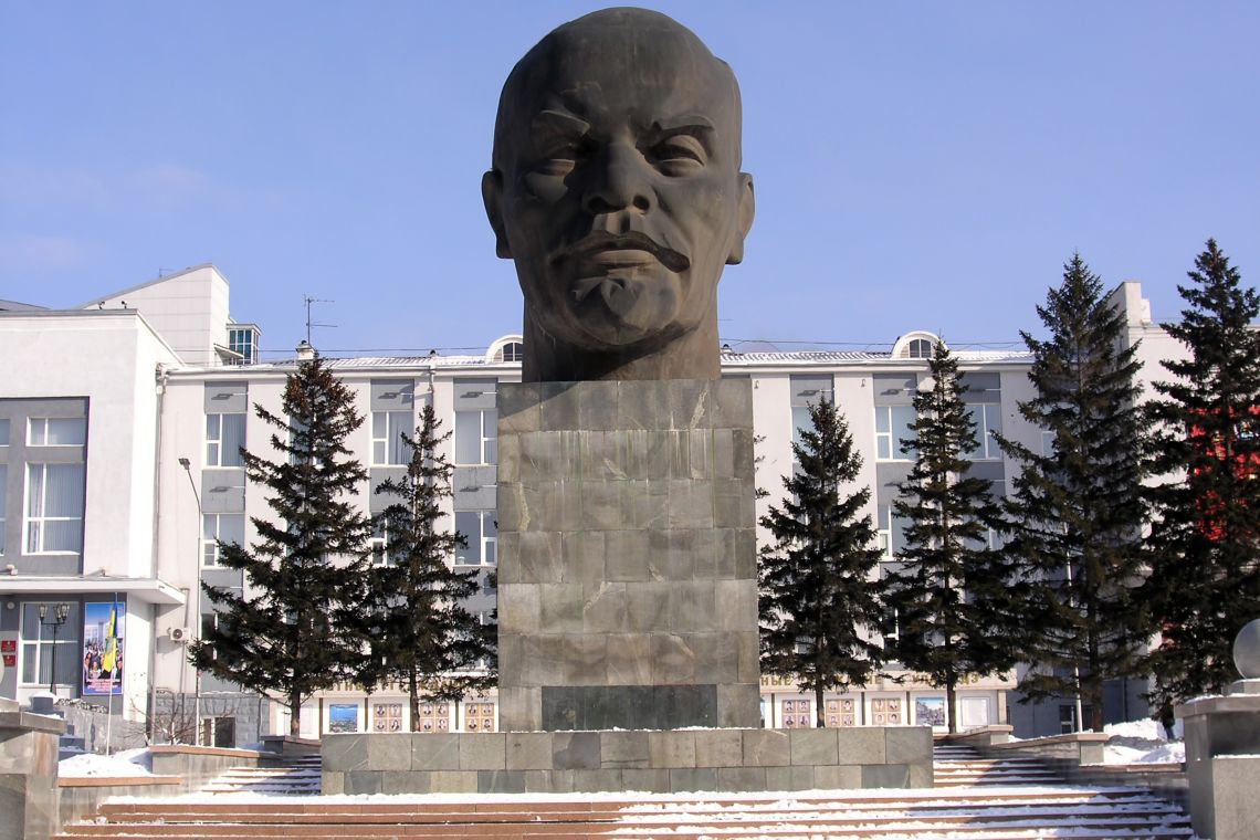 Lenin-Büste in Ulan-Ude