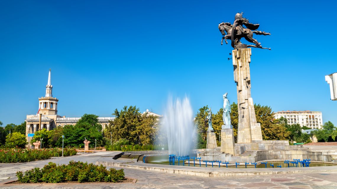 Manas-Denkmal in Bischkek