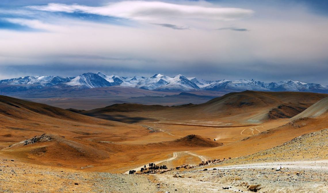 Mongolische Berglandschaft