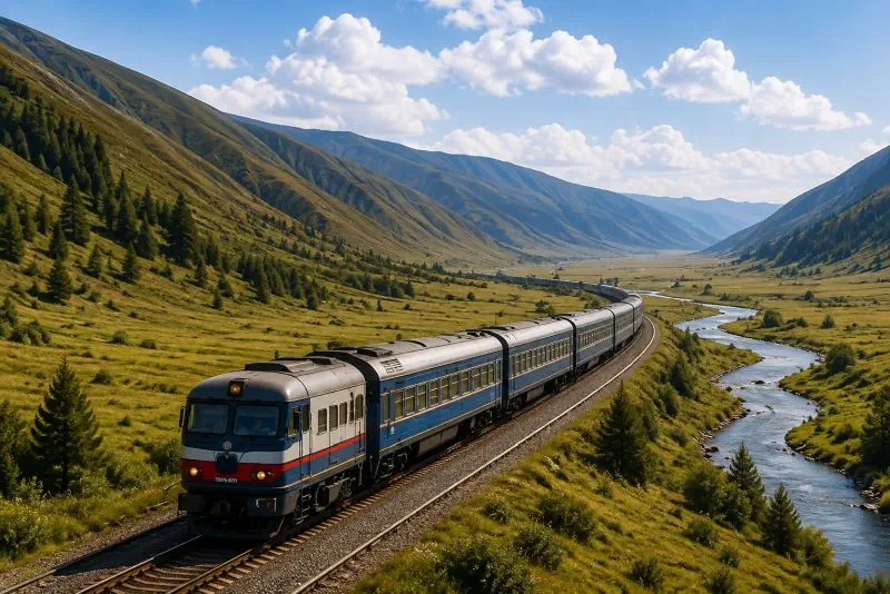 Transsib Moskau - Mongolei
