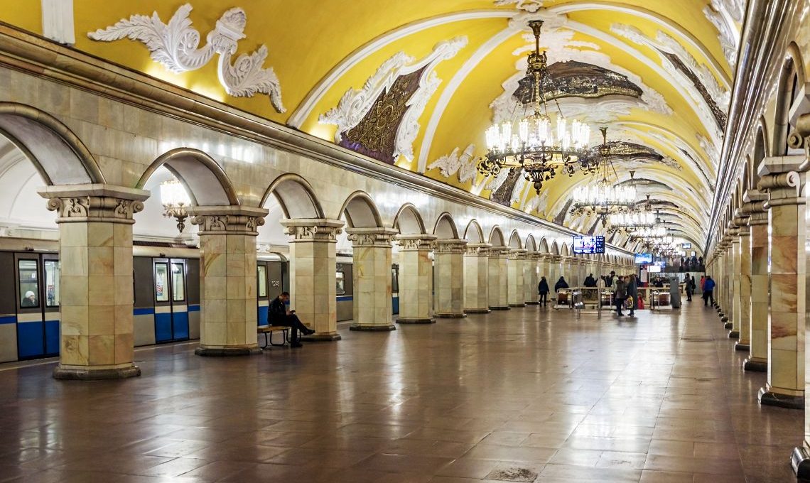 Metrostation "Komsomolskaja"